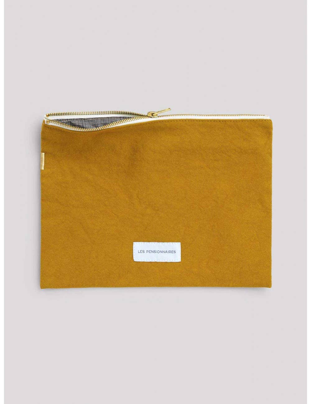 Saffron Yellow Large Pouch