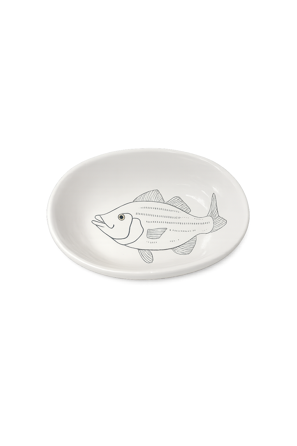 Small Oval Fish 9