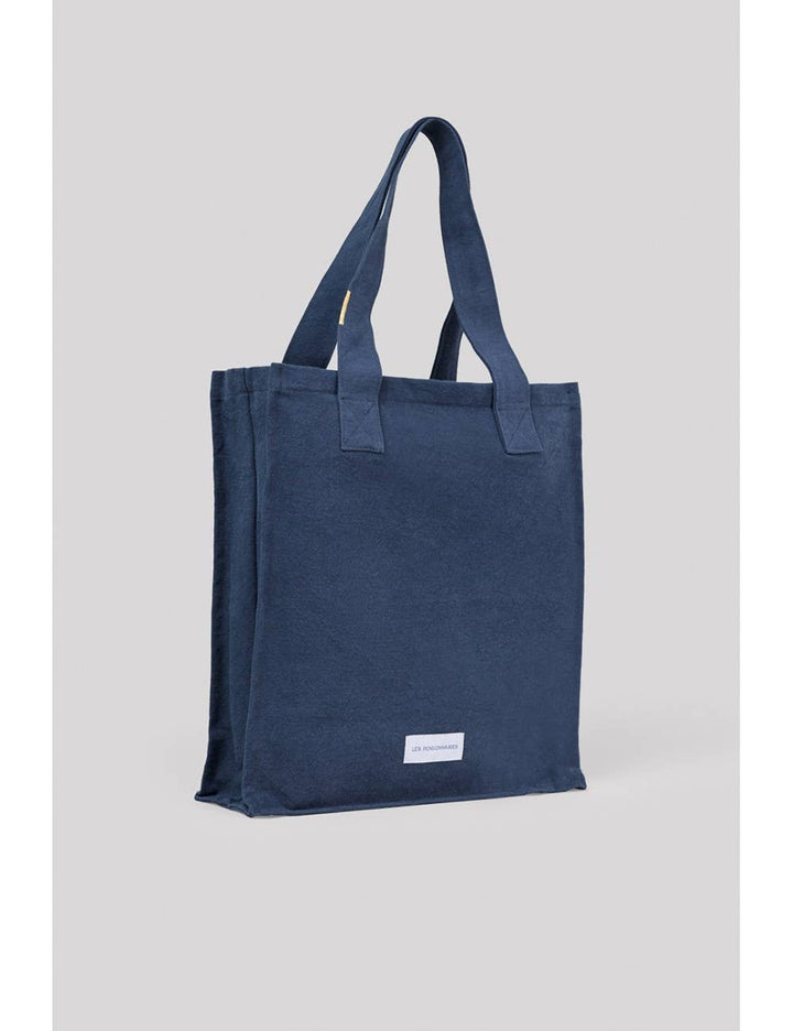 Storm Blue Zipped Bag