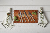 Scalloped Cutting Board Medium Rectangle
