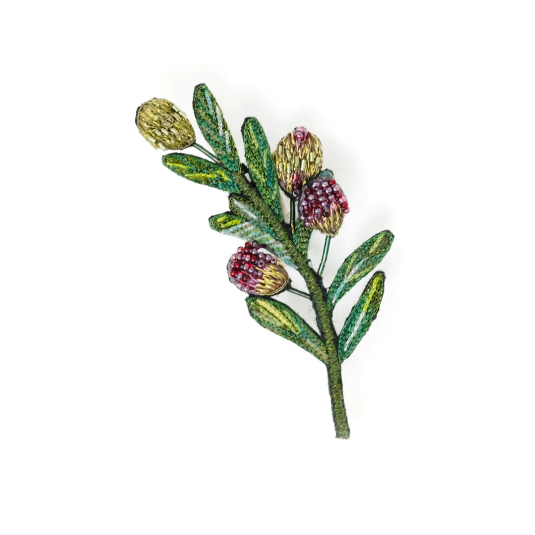 Brooch Olive Branch
