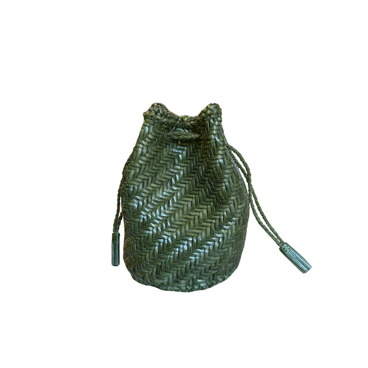 Pom Bag Leaf Green