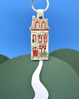 Key Chain Dolls House Lilac