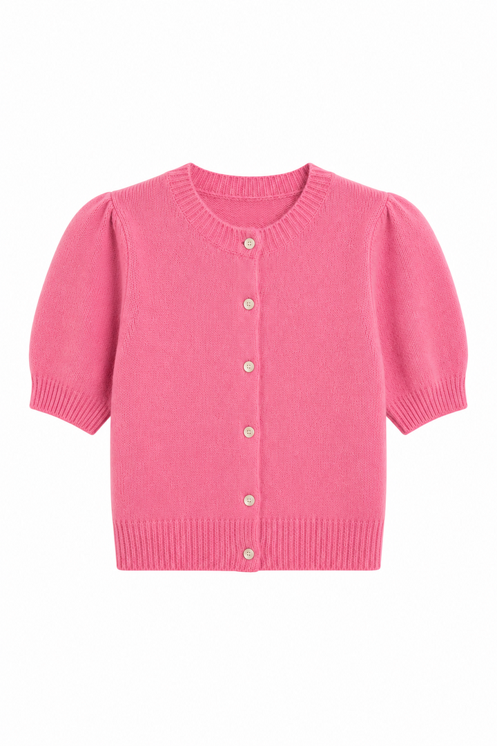 Sheila Puff Cardi in Malibu
