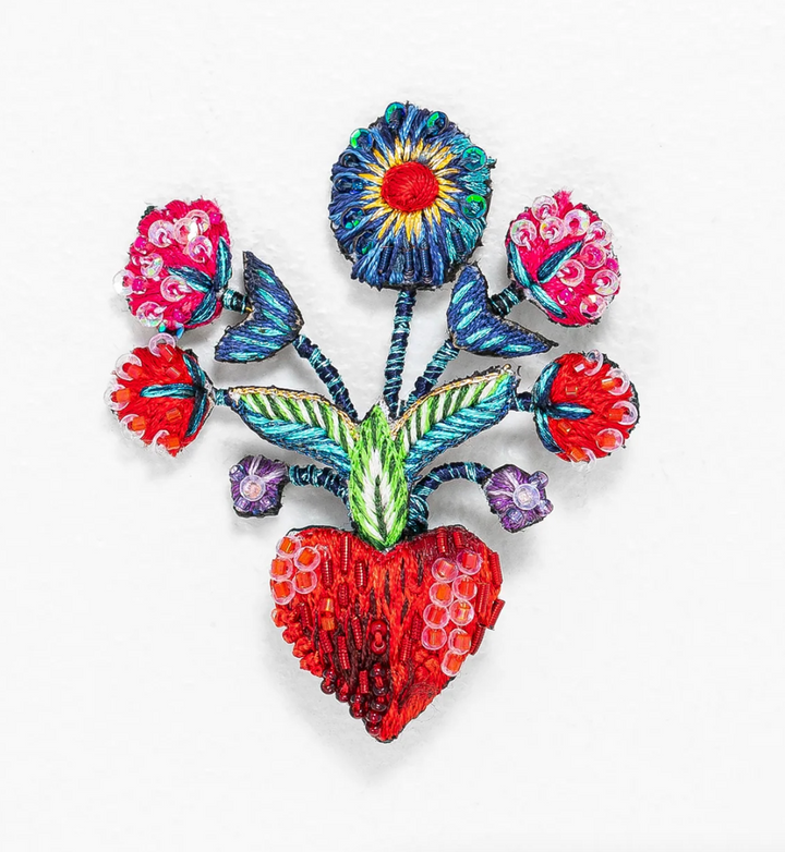 Brooch Frida's Flowers