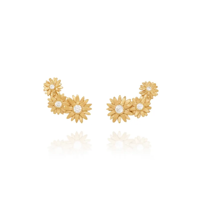 Daisy Lobe Earrings