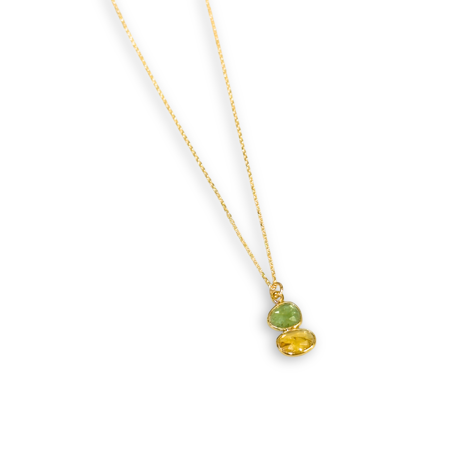Nila Green Tourmaline Necklace