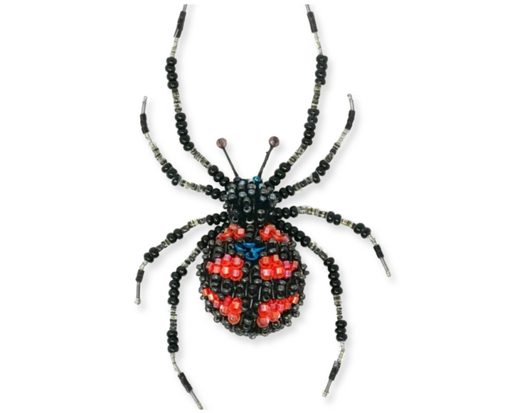 Brooch Redback Spider