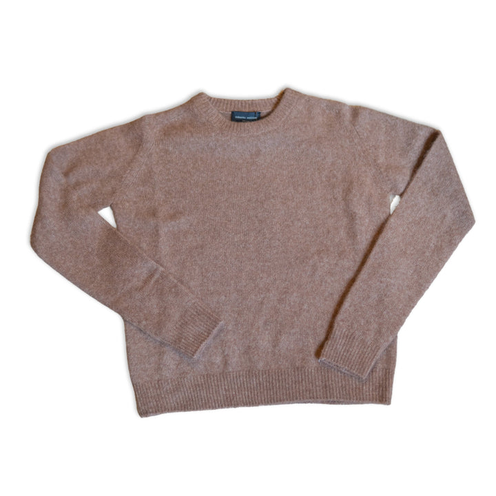 Sweater Girocollo Cammello
