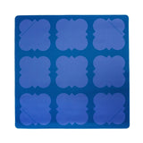 Double-Sided Mahjong Mat Sapphire Blue
