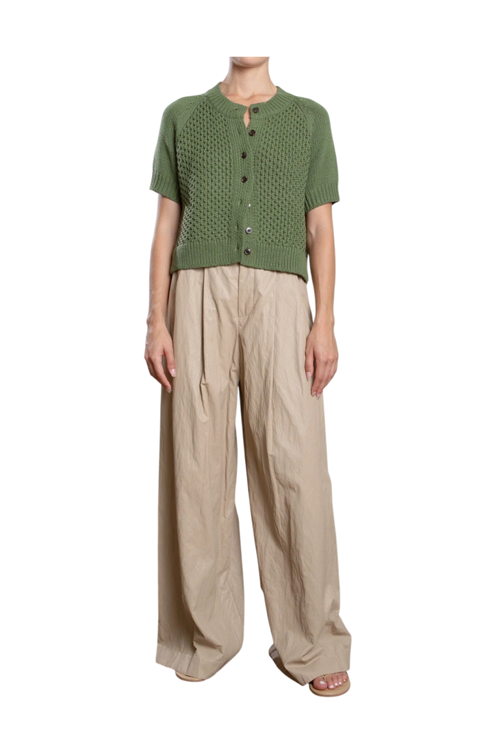 Pleat Pant Biscotti