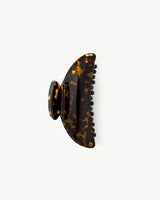 Midi Hair Clip Dark Tortoise