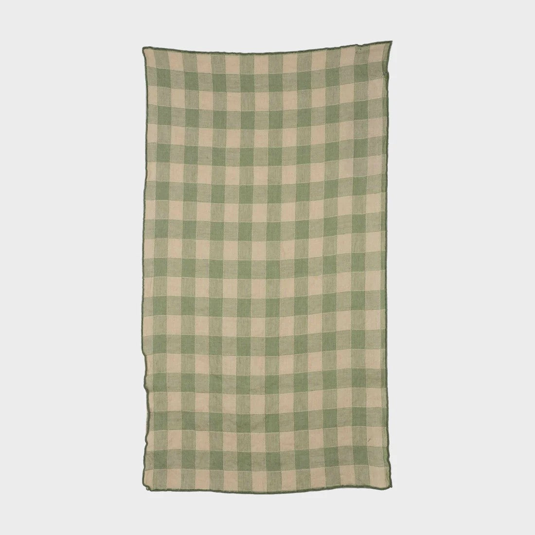 Kitchen Towel Gingham Sauge