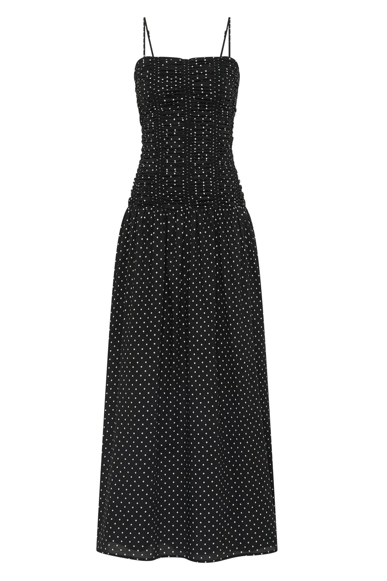 Mira Black  Polka Dot Dress
