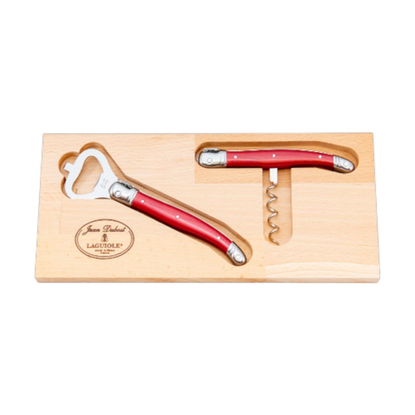 Jean Dubost Bottle Set Red