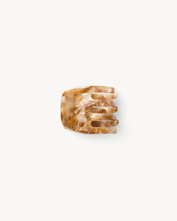 Mini Hair Clip Baja Tortoise