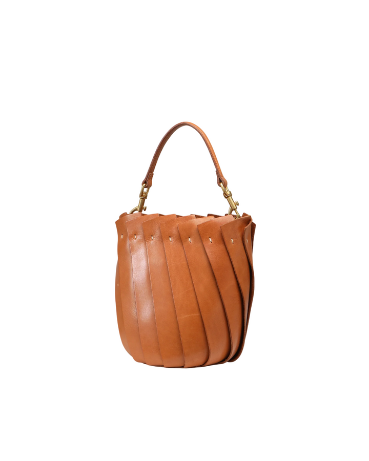 Bloom Bucket Tote Tan
