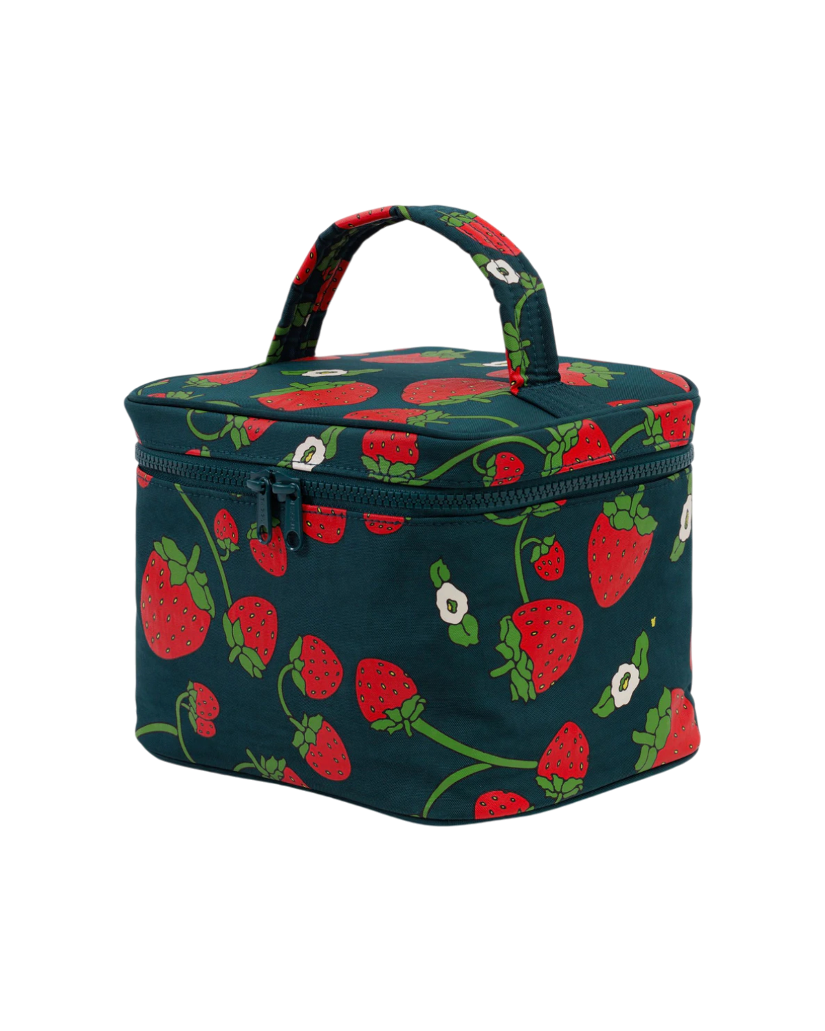 Large Cosmetic Case Strawberry Blossom
