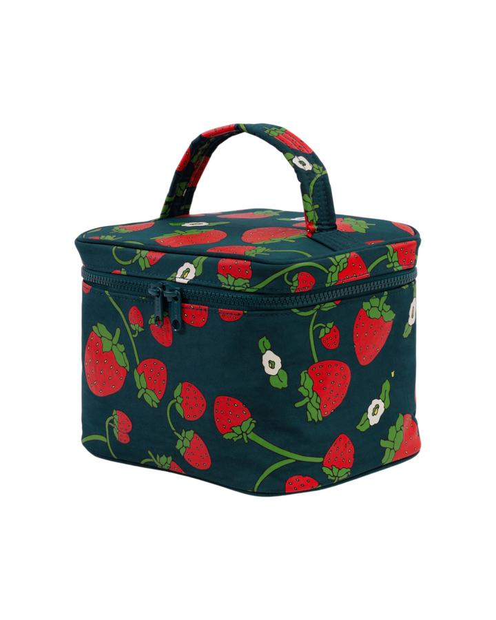 Large Cosmetic Case Strawberry Blossom