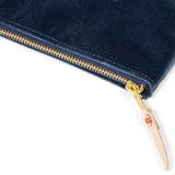Velvet Jewel Pouch Wedgewood Blue