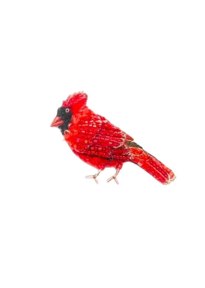 Brooch Common Cardinal