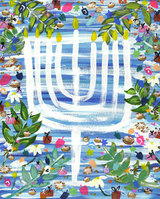 Puzzle Hanukkah Garden Party
