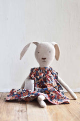 Ruthie the Rabbit — Heirloom Doll in Canyon Liberty Dress