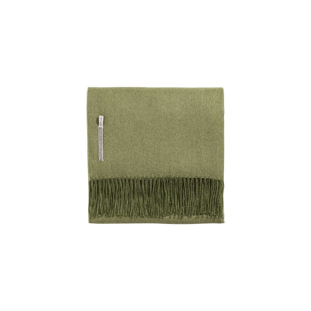 Alpaca Throw Racing Green