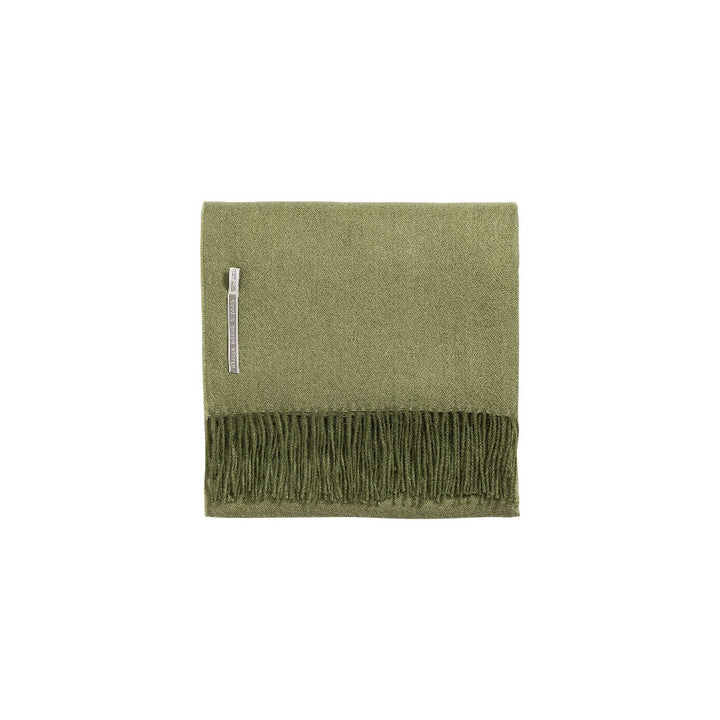 Alpaca Throw Racing Green