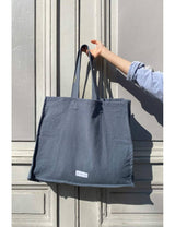 Horizon Blue Canvas Tote