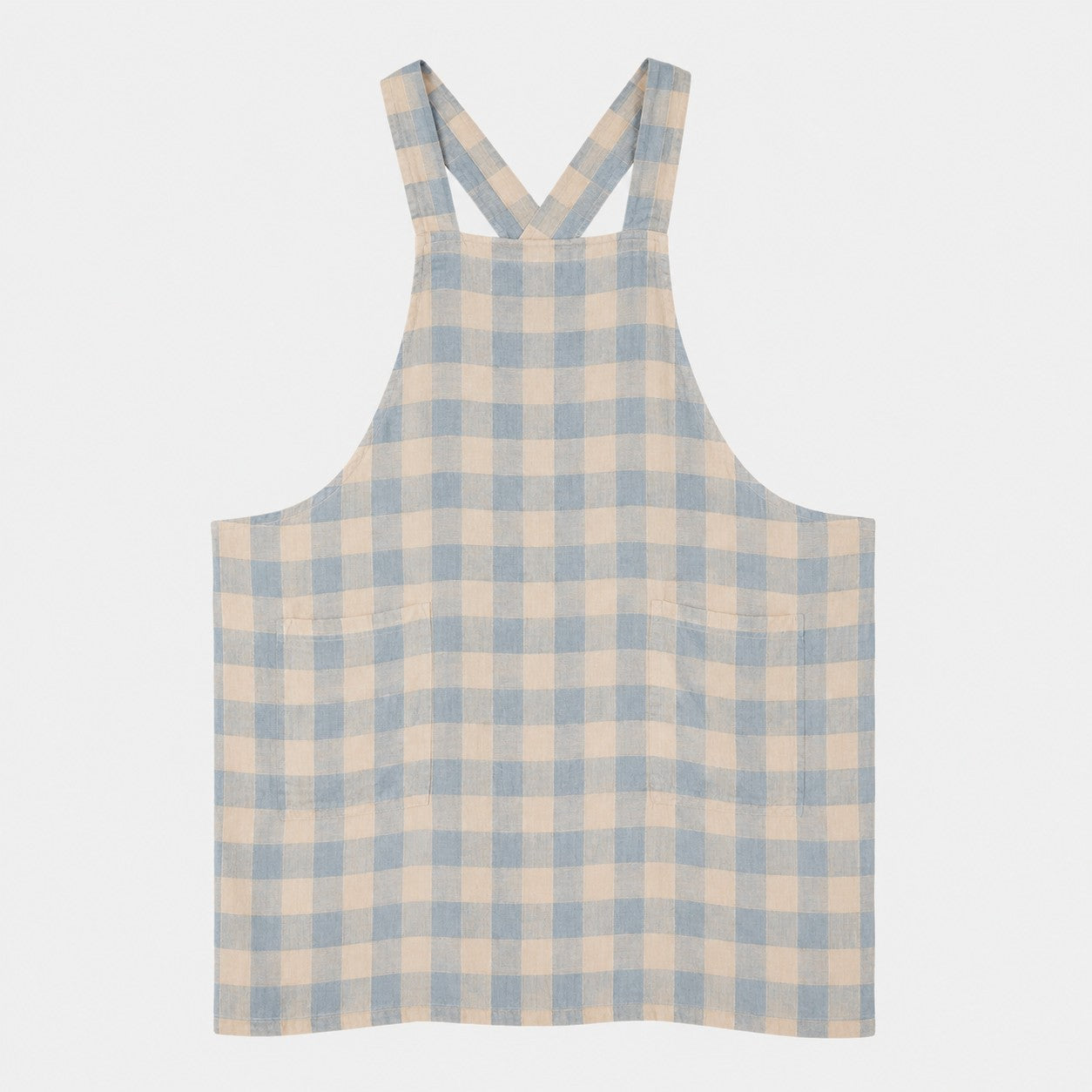 Apron Gingham Nuage