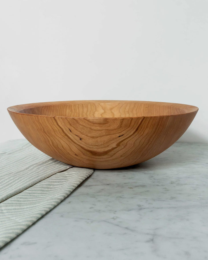 Peterman 21" Round Cherry Bowl