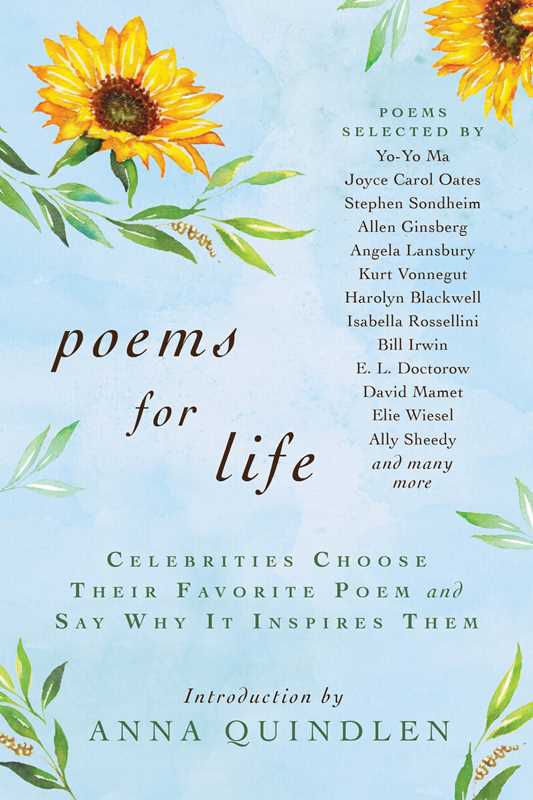 Poems for Life