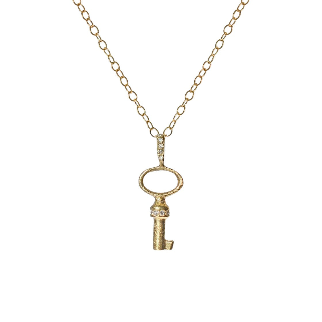 Oval Key Necklace