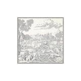 Scarf Histoire White Square