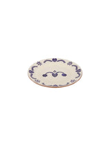 Viana Blue Plate Dinner Set 4