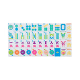 Mahjong Tile Set Electric Blue