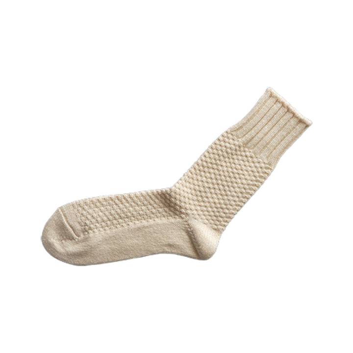 Wool Boot Socks Ivory