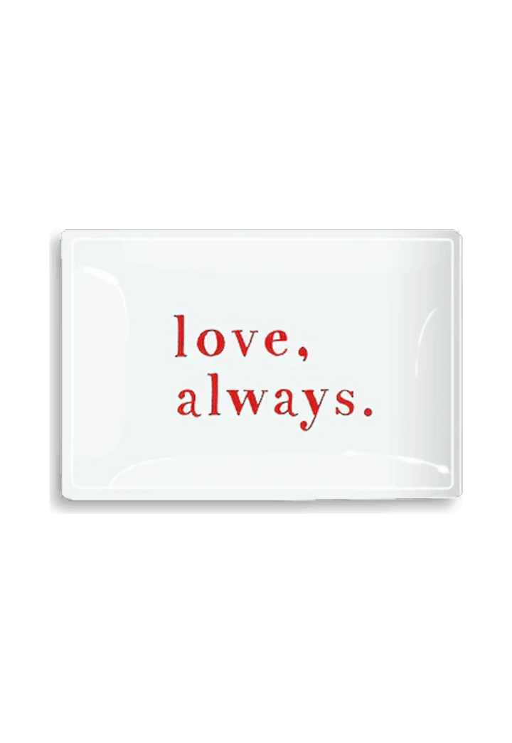 Decoupage Tray Love, Always