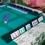 Mahjong Racks Green (Set of 4)