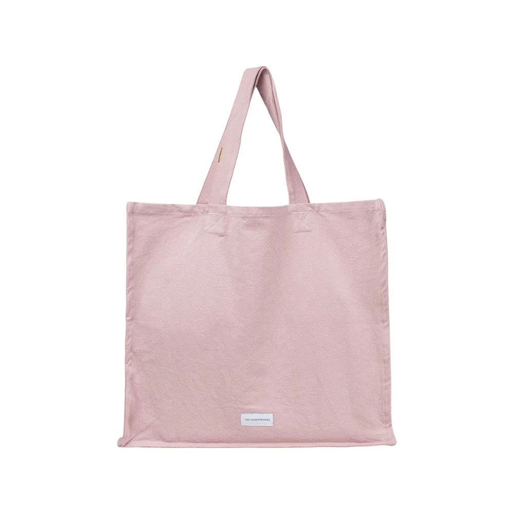 Canvas Tote in Delicate Pink