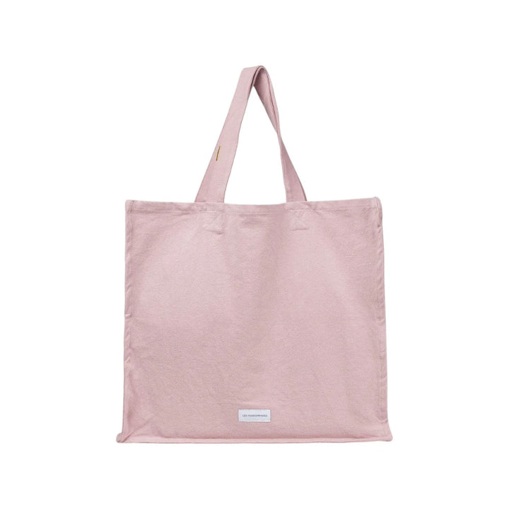 Canvas Tote in Delicate Pink