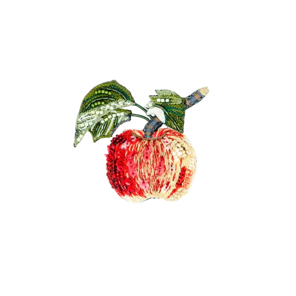Brooch Apple