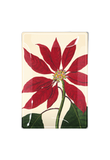 Decoupage Tray Christmas Poinsettia