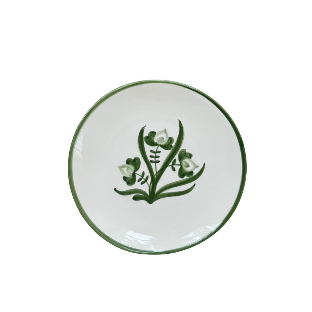 Lisbon Salad Plate Green (Set of 4)
