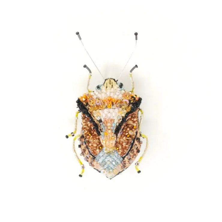 Brooch Euro Shield Bug