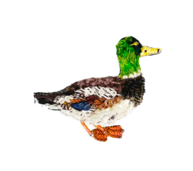 Brooch Wild Mallard