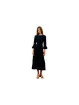 Victoria Dress Black Cord