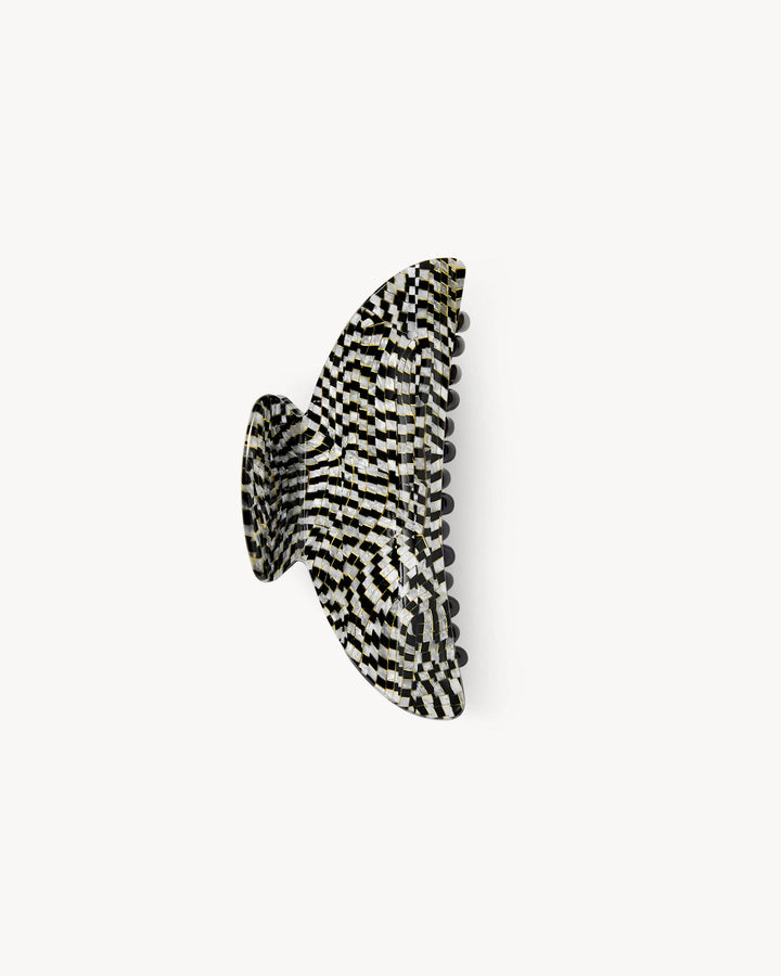 Midi Hair Clip Perle Noir