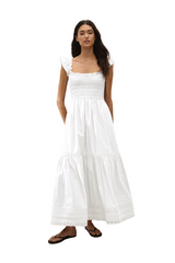 Valentina Dress White